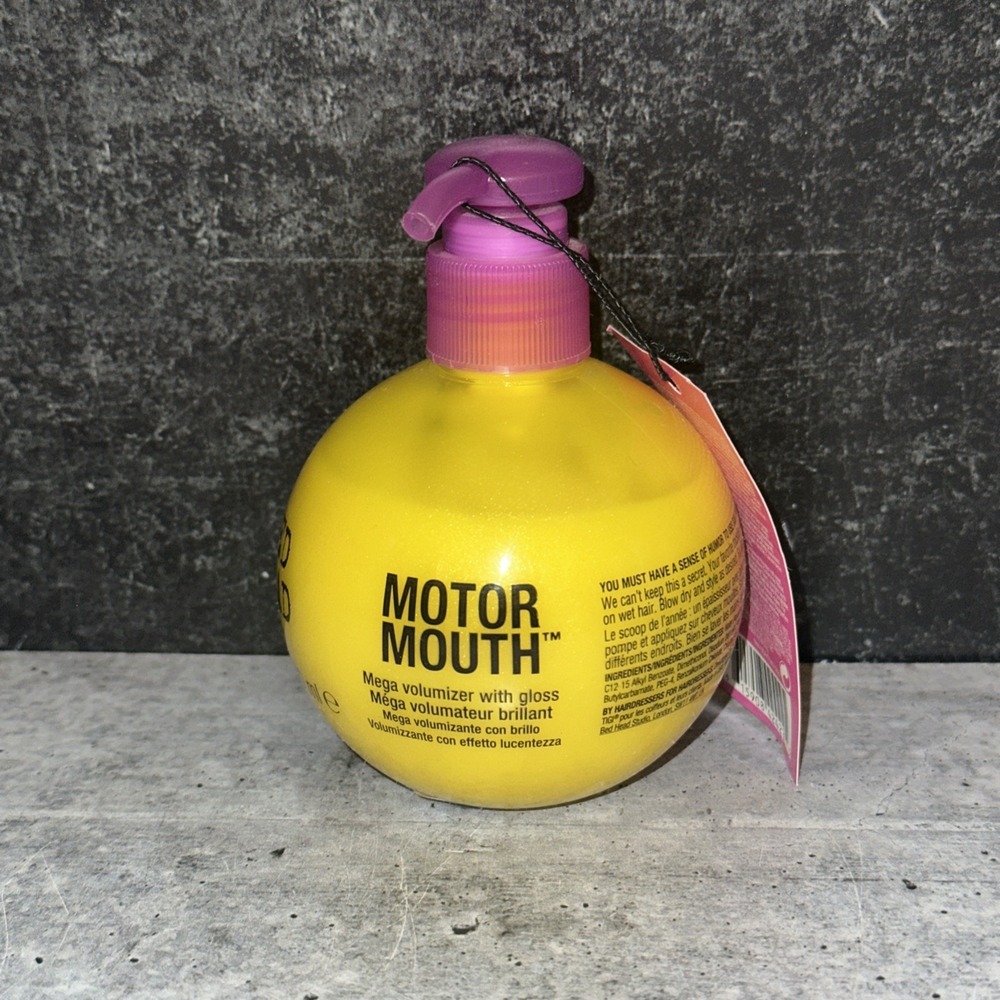 Tigi Bed Head Motor Mouth Mega Volumizer With Gloss 8 Fl Oz New